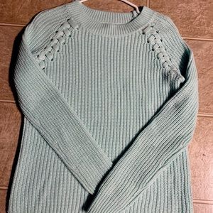 Mint green sweater